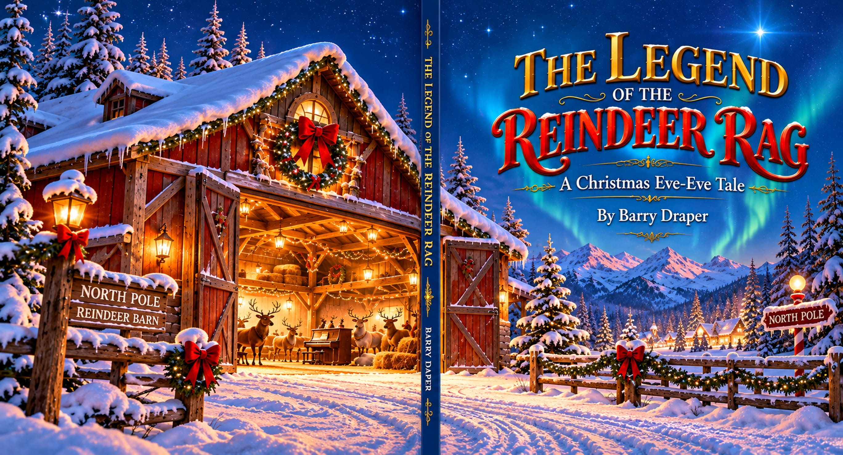 Cover of The Legend of the Reindeer Rag by Barry Draper